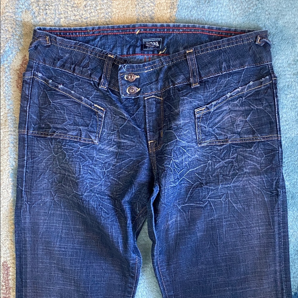 Von Dutch Y2K Indigo Jeans - Picture 3 of 6